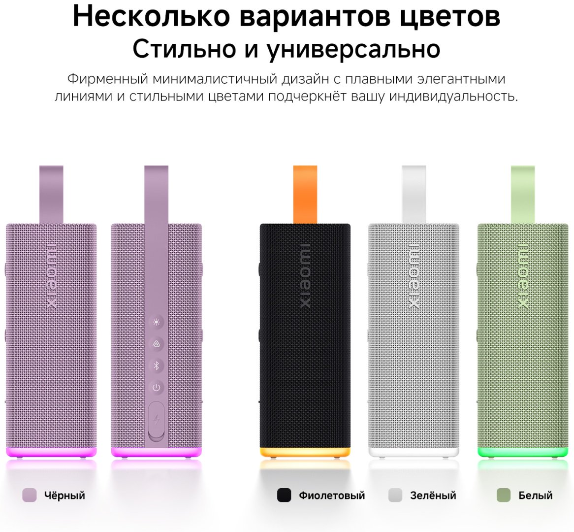 Портативная колонка Xiaomi Sound Play 18 W черный