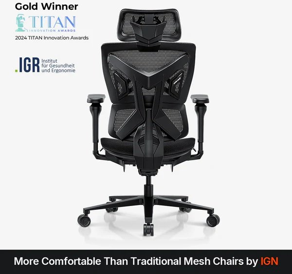 Игровое кресло AndaSeat AD-WY-01-BBB-B01, черный