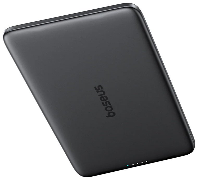 Внешний аккумулятор Baseus PicoGo AM41 Ultra-Slim 5000mAh 20W Cosmic Black (E0026700) 5000 мАч 20 Вт черный