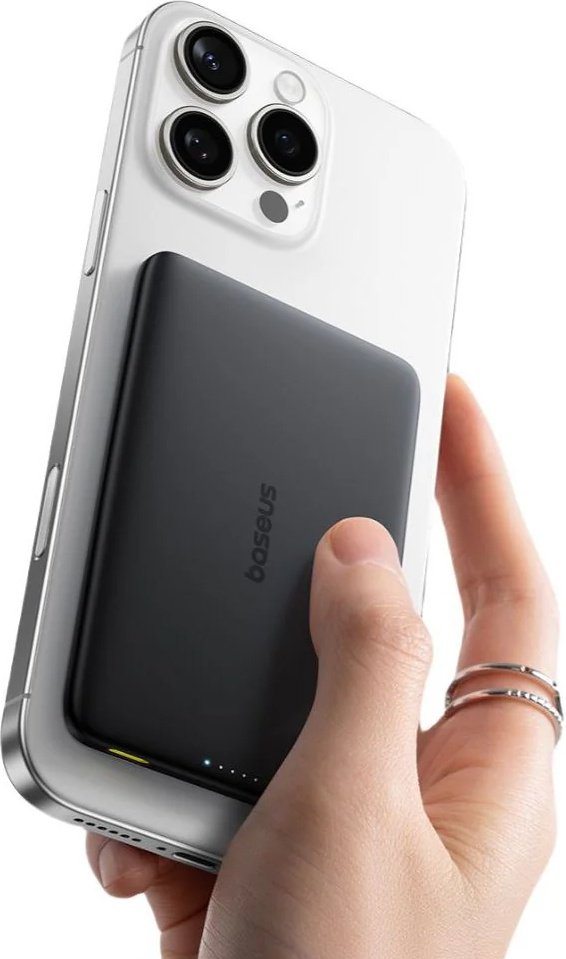 Внешний аккумулятор Baseus PicoGo AM41 Ultra-Slim 5000mAh 20W Cosmic Black (E0026700) 5000 мАч 20 Вт черный