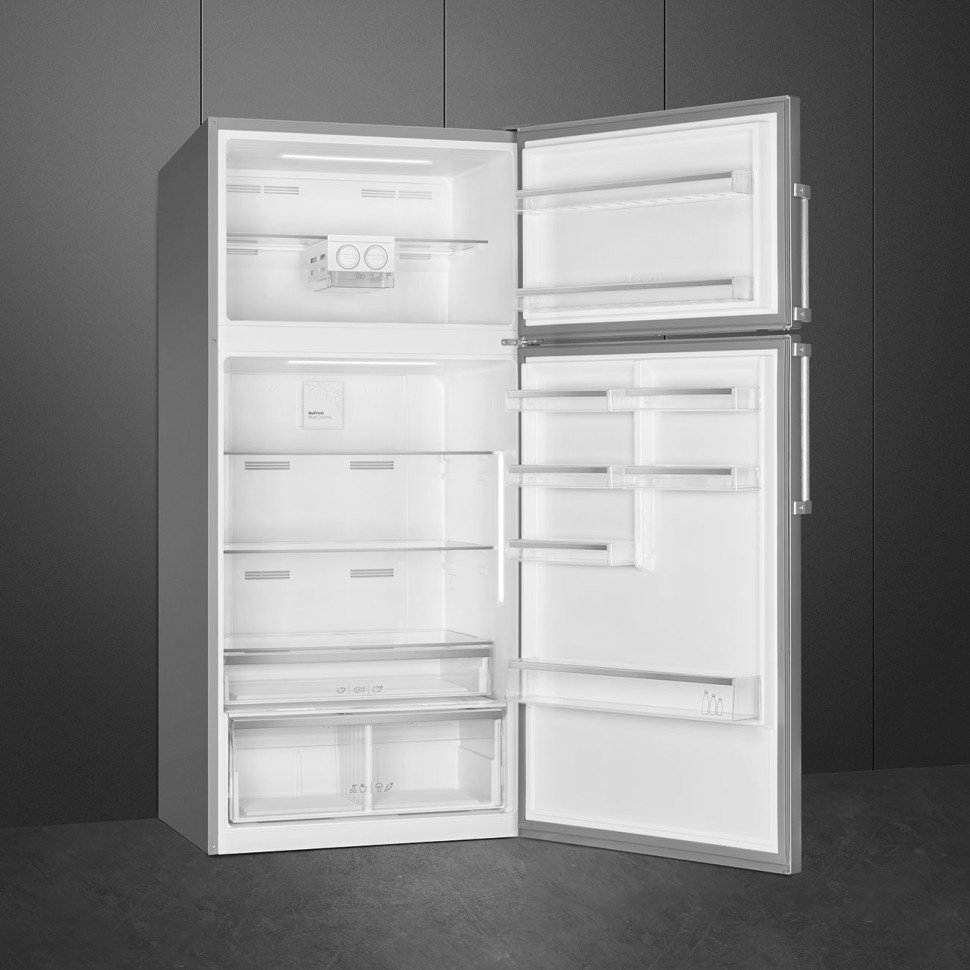 Холодильник Smeg FD84EN4HX1 серый купить,NaN