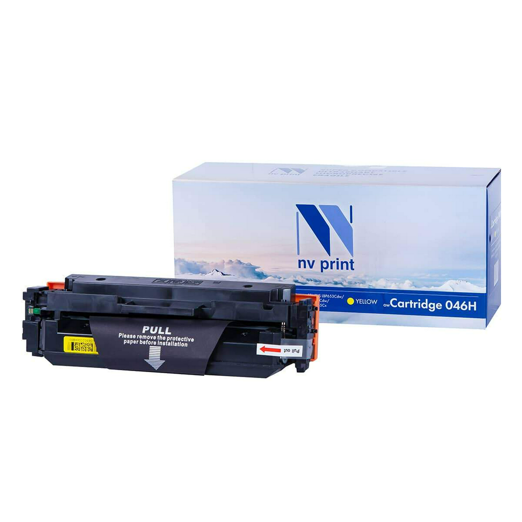 Картридж NV Print 046H для Canon Yellow желтый