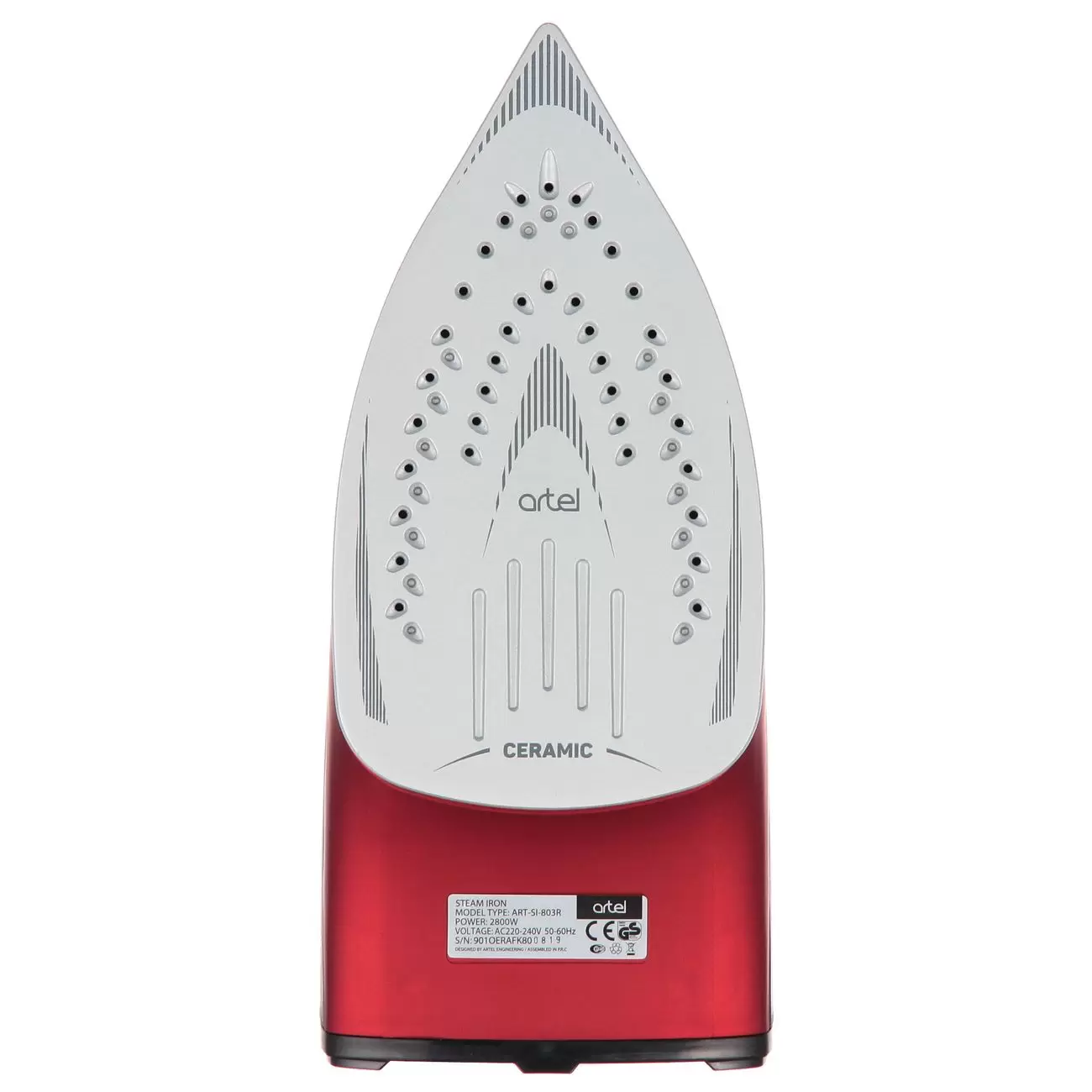 Утюг Artel ART-SI-803R черно-красный купить,NaN