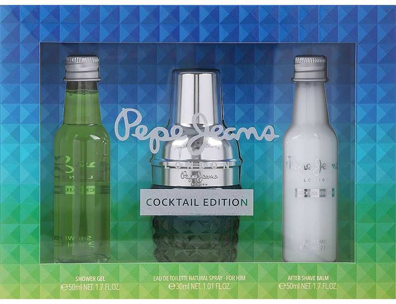 Pepe Jeans Cocktail Edition Gift Set парфюмерный набор 30 мл, для мужчин - ForteMarket Pepe Jeans Cocktail Edition Gift Set парфюмерный набор 30 мл, для мужчин купить,15290