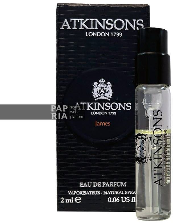 Atkinsons James парфюмерная вода EDP 2 мл, для мужчин - ForteMarket Atkinsons James парфюмерная вода EDP 2 мл, для мужчин купить,11990