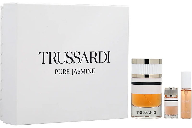 Trussardi Pure Jasmine Gift Set Eau de Parfum 60 ml + 10 ml + 7 ml парфюмерный набор 60 мл, для женщин купить,70090