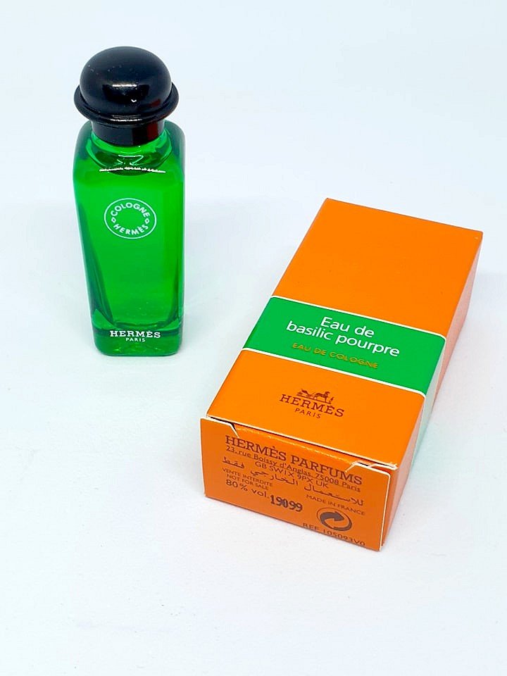 Hermes Eau de Basilic Pourpre одеколон EDC 7.5 мл, унисекс купить,12990