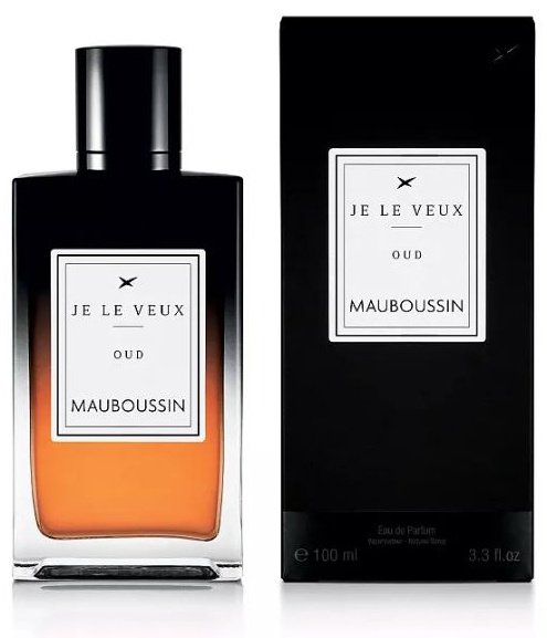 MAUBOUSSIN Je Le Veux: Oud парфюмерная вода EDP 100 мл, унисекс купить,58790