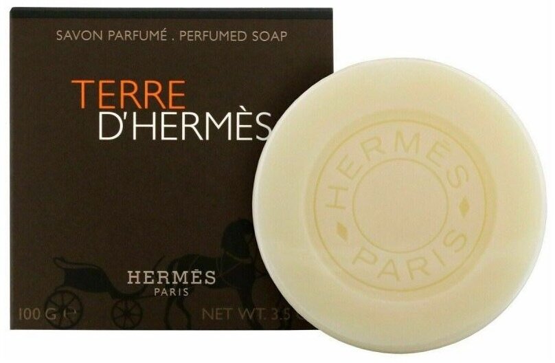 Кусковое мыло туалетное Hermes Terre d'Hermes 1 шт купить,34890