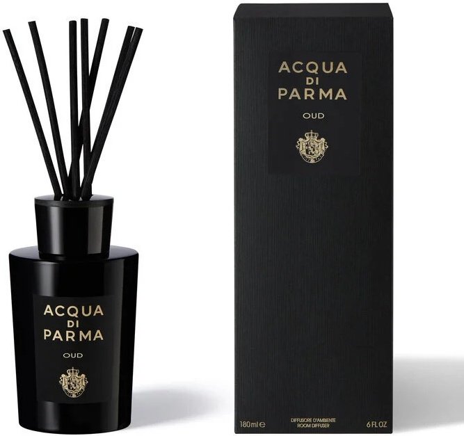 Диффузор с палочками ACQUA DI PARMA насыщенные и энергичные ароматные ноты уда 180 мл купить,81690
