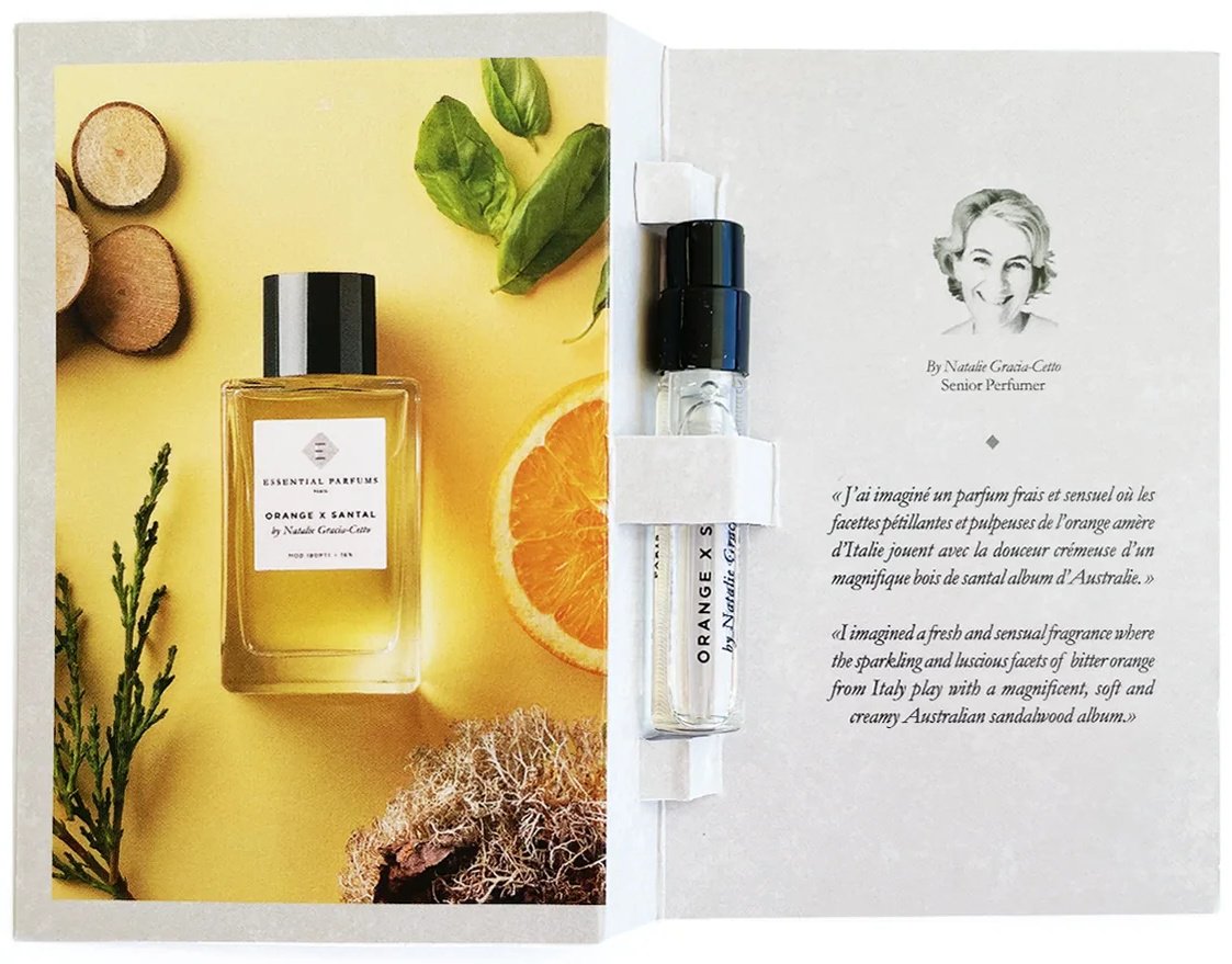 Essential Parfums Orange X Santal парфюмерная вода EDP 2 мл, унисекс купить,5790