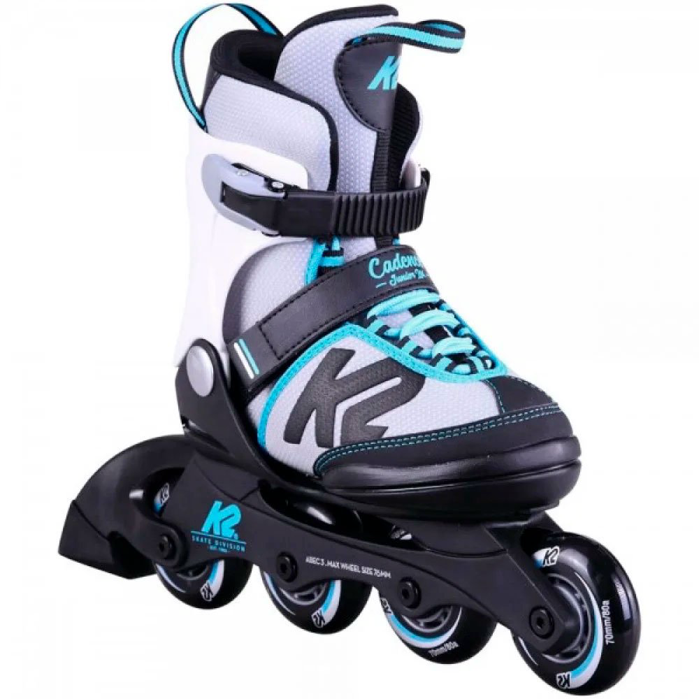 Ролики K2 Cadence JR LTD Girl M 32-37 серо-голубые купить,NaN