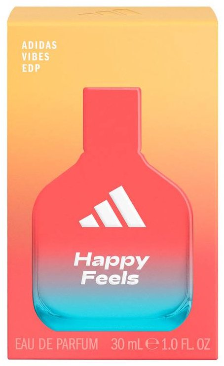 Adidas Happy Feels парфюмерная вода EDP 30 мл, для женщин - ForteMarket Adidas Happy Feels парфюмерная вода EDP 30 мл, для женщин купить,9090