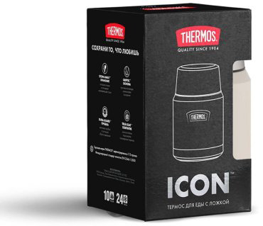 Термос для еды THERMOS IS300 SN 0.47 л бежевый купить,NaN
