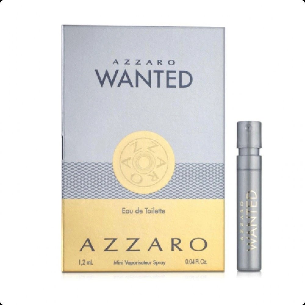 Azzaro Wanted туалетная вода EDT 1.2 мл, для мужчин купить,3490
