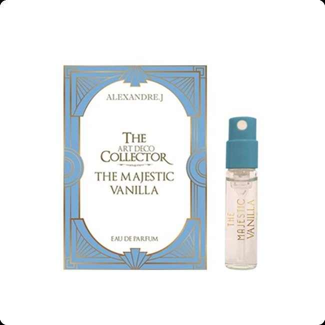 Alexandre.J The Art Deco Collector: The Majestic Vanilla парфюмерная вода EDP 2 мл, унисекс купить,3690