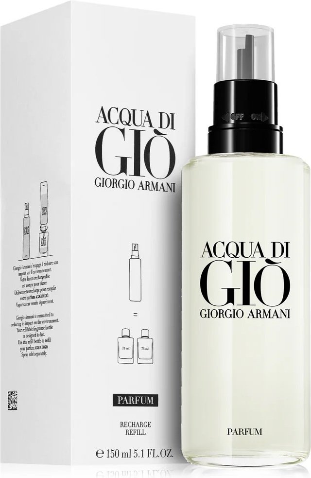 Giorgio Armani Acqua Di Gio Refill духи PARFUM 150 мл, для мужчин купить,101990