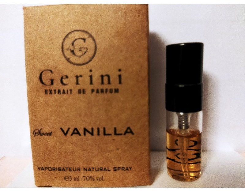 Gerini Gerini - Sweet Vanilla экстракт духов Extrait de Parfum 3 мл, унисекс купить,4790