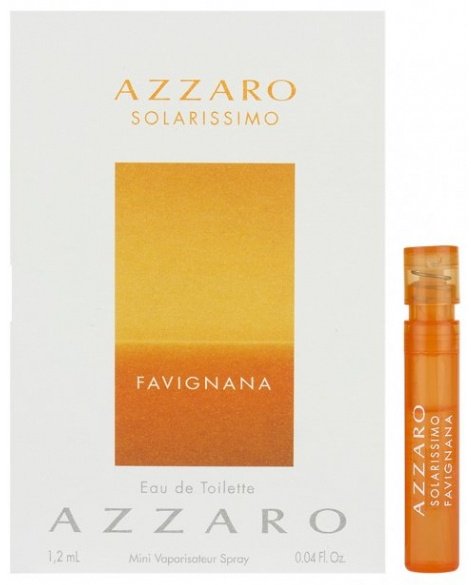 Azzaro Solarissimo Favignana туалетная вода EDT 1.2 мл, для мужчин купить,3390