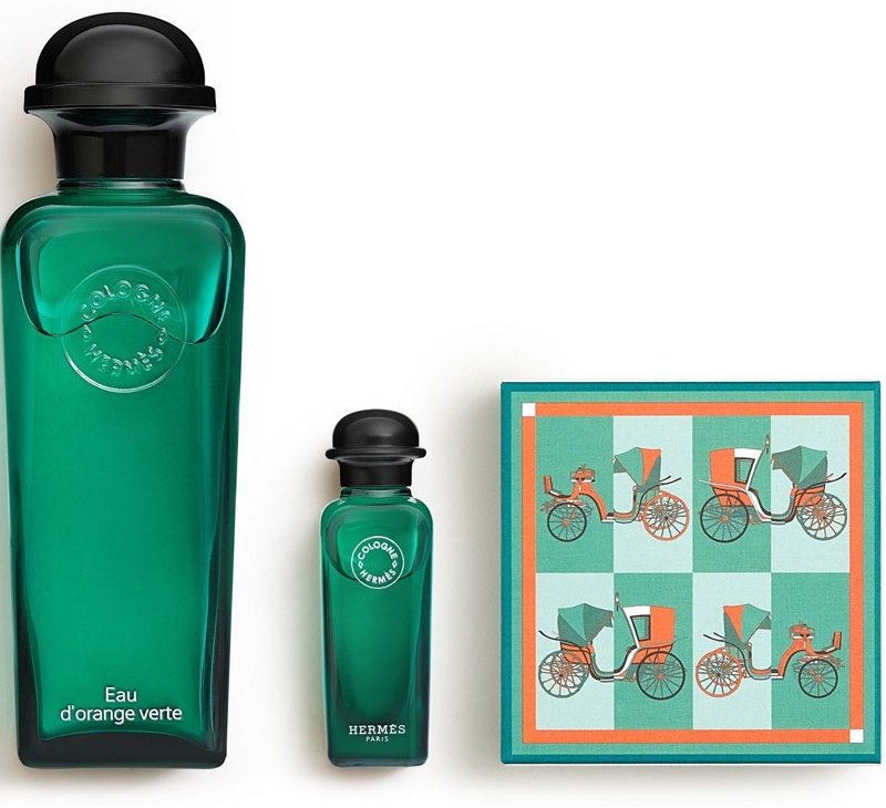 Hermes Hermes - Eau d'Orange Verte - U - Set - Eau de Cologne 100 ml парфюмерный набор 100 мл, унисекс купить,103490