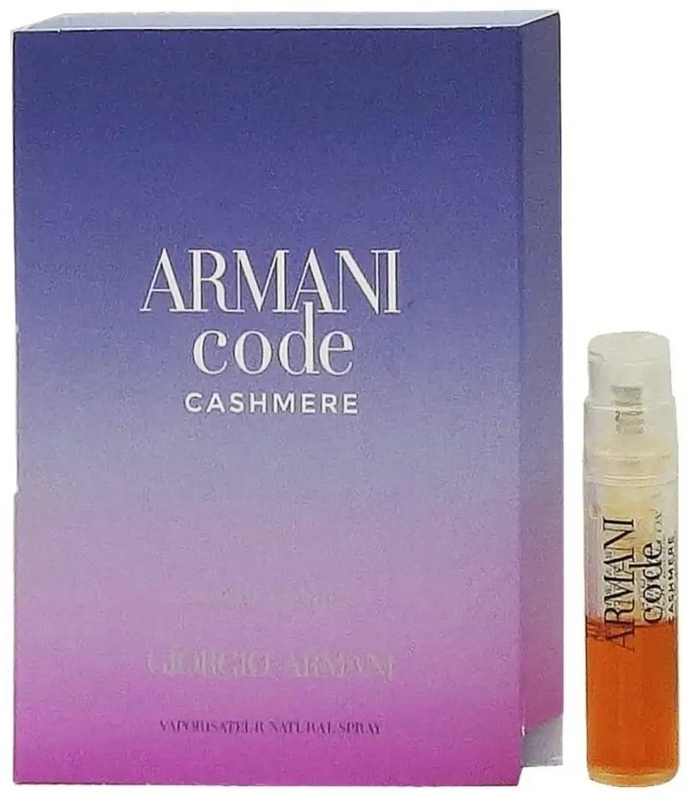 Giorgio Armani Armani Giorgio - Armani Code Cashmere парфюмерная вода EDP 1.2 мл, для женщин купить,3390