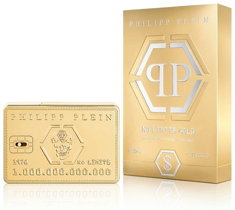 PHILIPP PLEIN No Limits Gold парфюмерная вода EDP 50 мл, для мужчин купить,45790