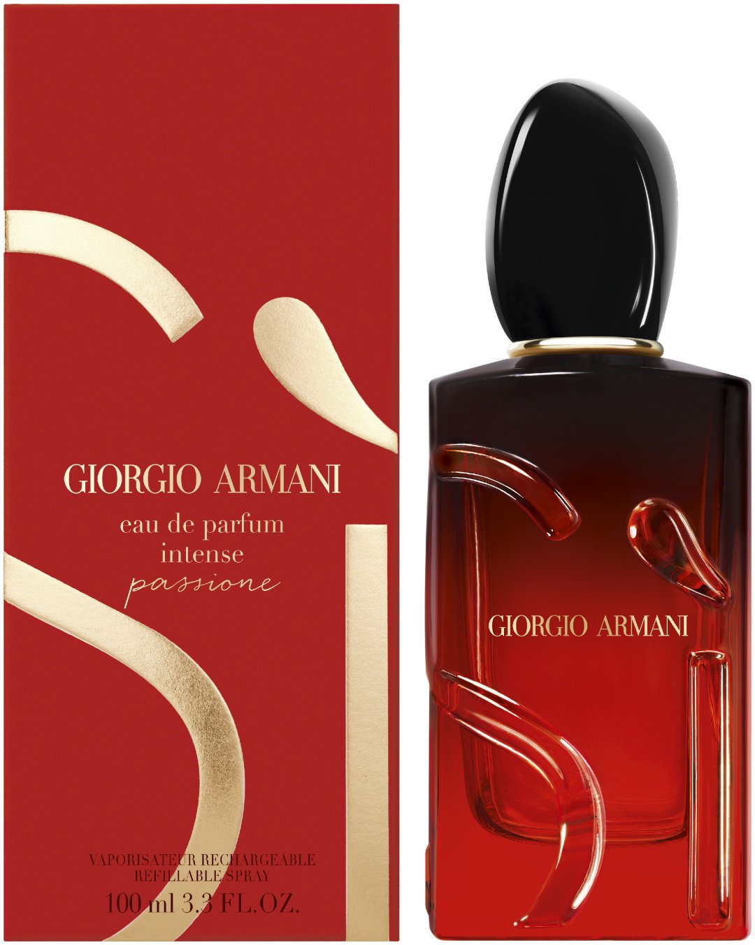 Giorgio Armani Si Passione Intense Refillable парфюмерная вода EDP 100 мл, для женщин купить,91290