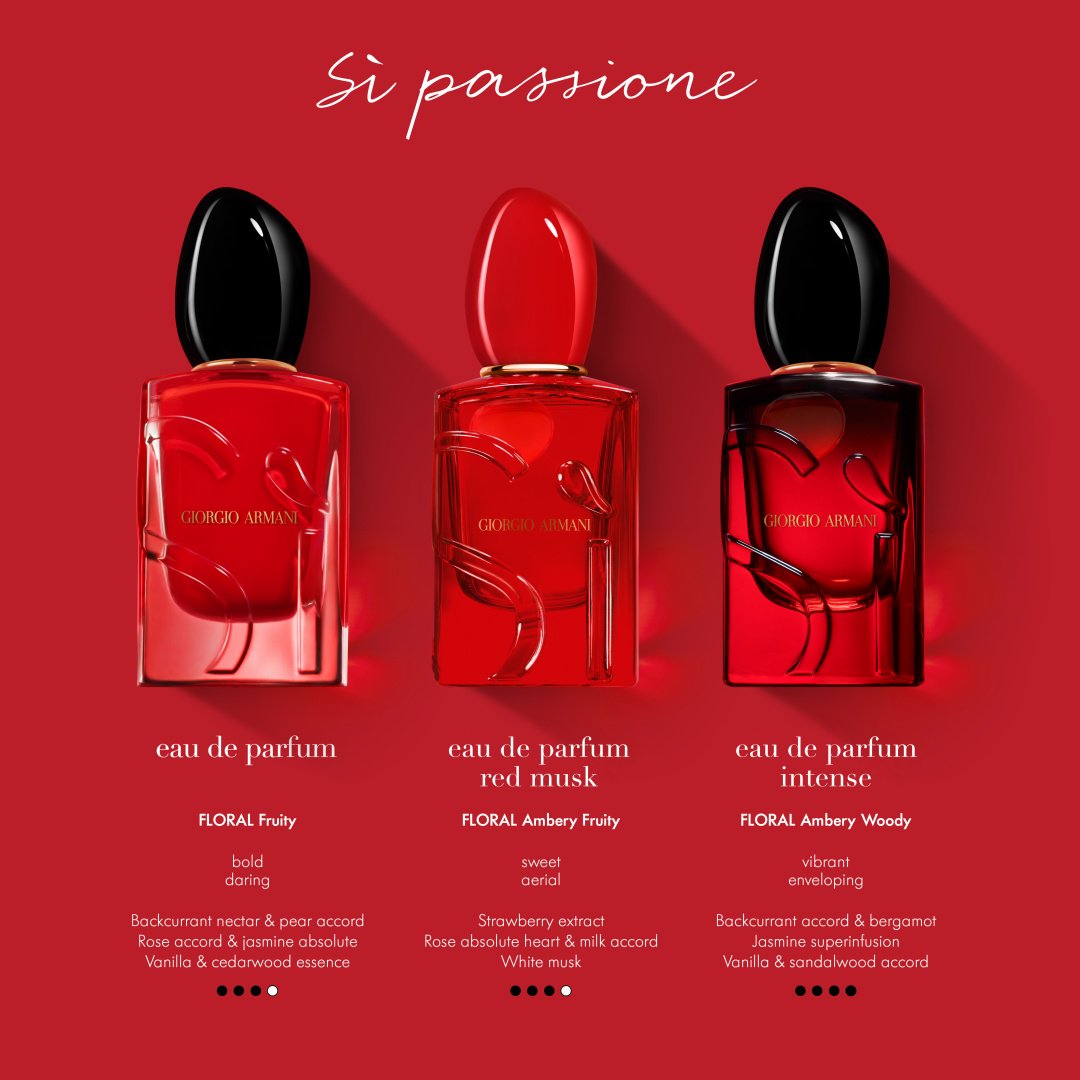Giorgio Armani Si Passione Red Musk парфюмерная вода EDP 50 мл, для женщин купить,43790