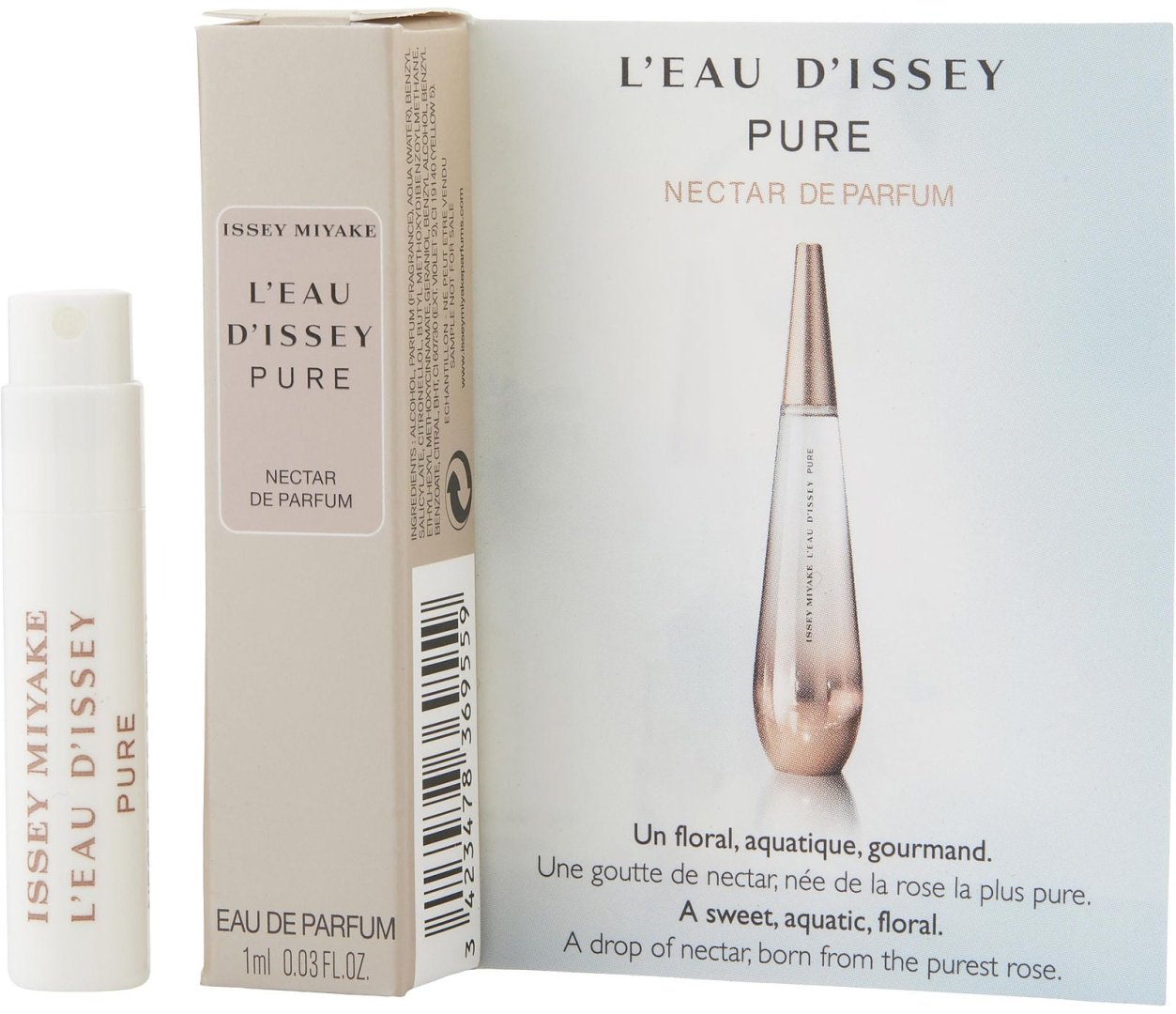Issey Miyake Issey Miyake - L'Eau d'Issey Pure парфюмерная вода EDP 1 мл, для женщин купить,3390