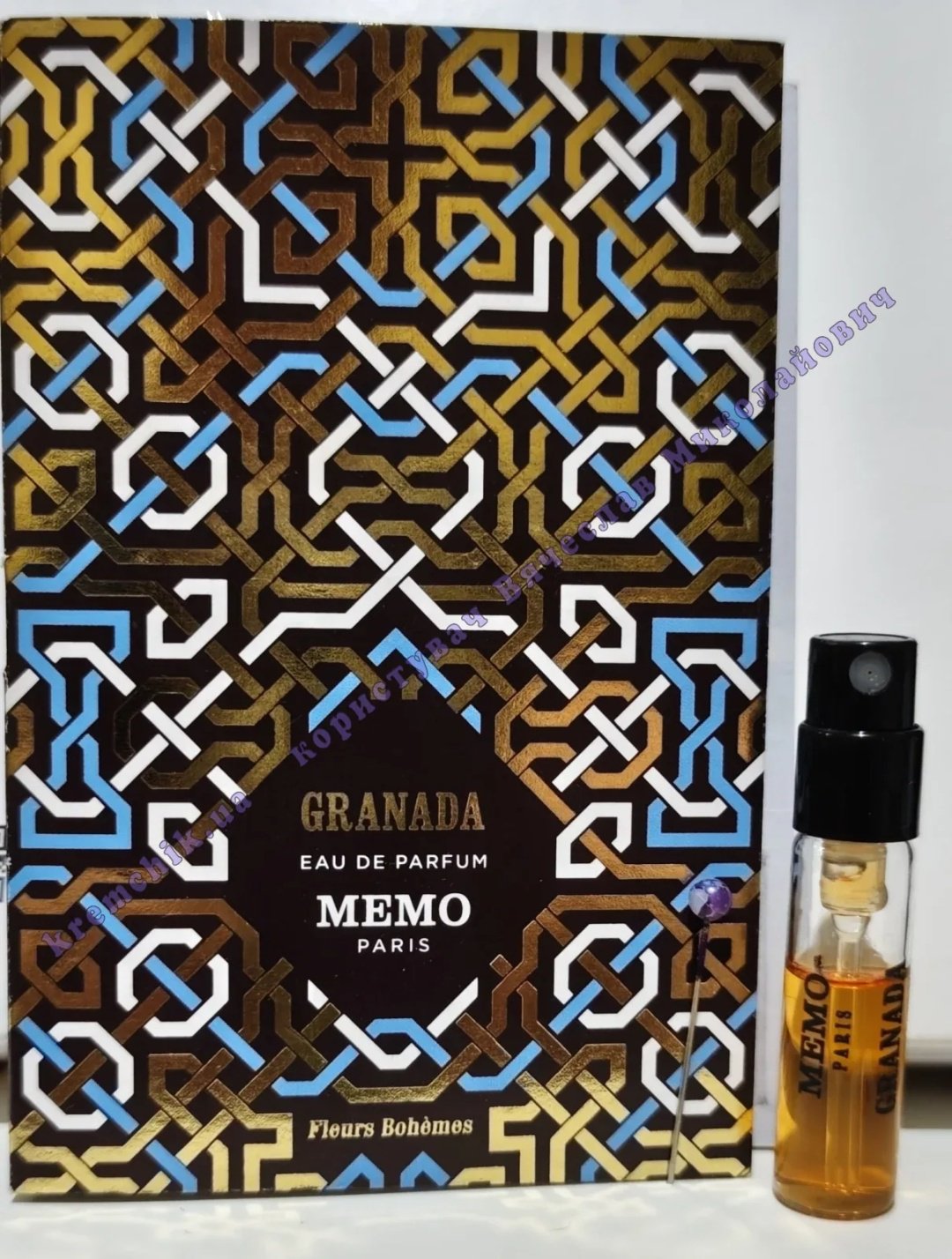 Memo Fleurs Bohemes: Granada / 2023 парфюмерная вода EDP 1.5 мл, для женщин купить,4990