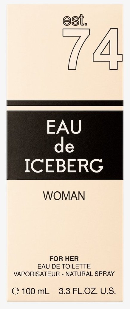 Iceberg Est.74 Eau de Iceberg туалетная вода EDT 100 мл, для женщин купить,32890