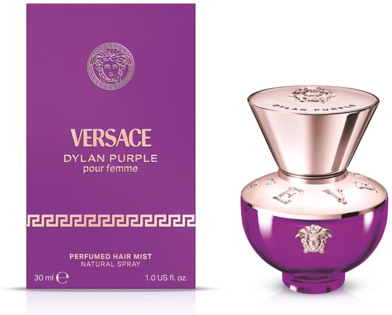 Versace Versace - Dylan Purple Hair Mist парфюмерная дымка 30 мл, для женщин - ForteMarket Versace Versace - Dylan Purple Hair Mist парфюмерная дымка 30 мл, для женщин купить,44690