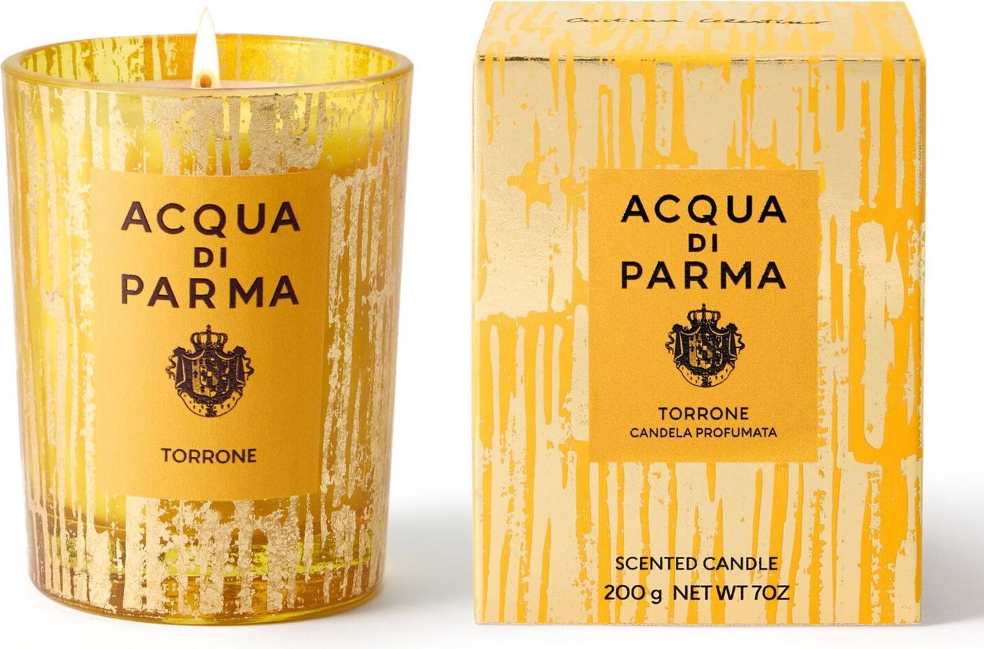 Ароматическая свеча ACQUA DI PARMA Torrone 10 см, 1 шт белый купить,66190