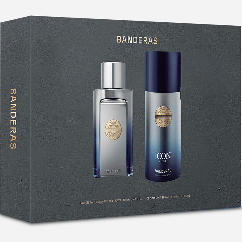 Banderas The Icon Elixir парфюмерный набор 100 мл, для мужчин купить,32590