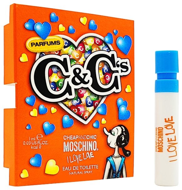 MOSCHINO Moschino - Cheap and Chic I Love Love туалетная вода EDT 1 мл, для женщин купить,3990