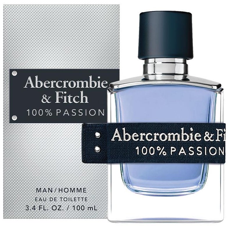 Abercrombie and Fitch 100% Passion Men туалетная вода EDT 100 мл, для мужчин купить,28690