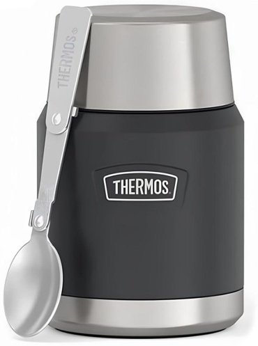 Термос для еды THERMOS IS300 GT 0.47 л черный купить,NaN