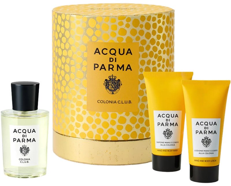 ACQUA DI PARMA Acqua di Parma - Colonia C.L.U.B. / 2022 - U - Set - Eau de Cologne 100 ml парфюмерный набор 100 мл, унисекс купить,138490