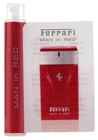 Ferrari Man in Red туалетная вода EDT 1.2 мл, для мужчин купить,3390
