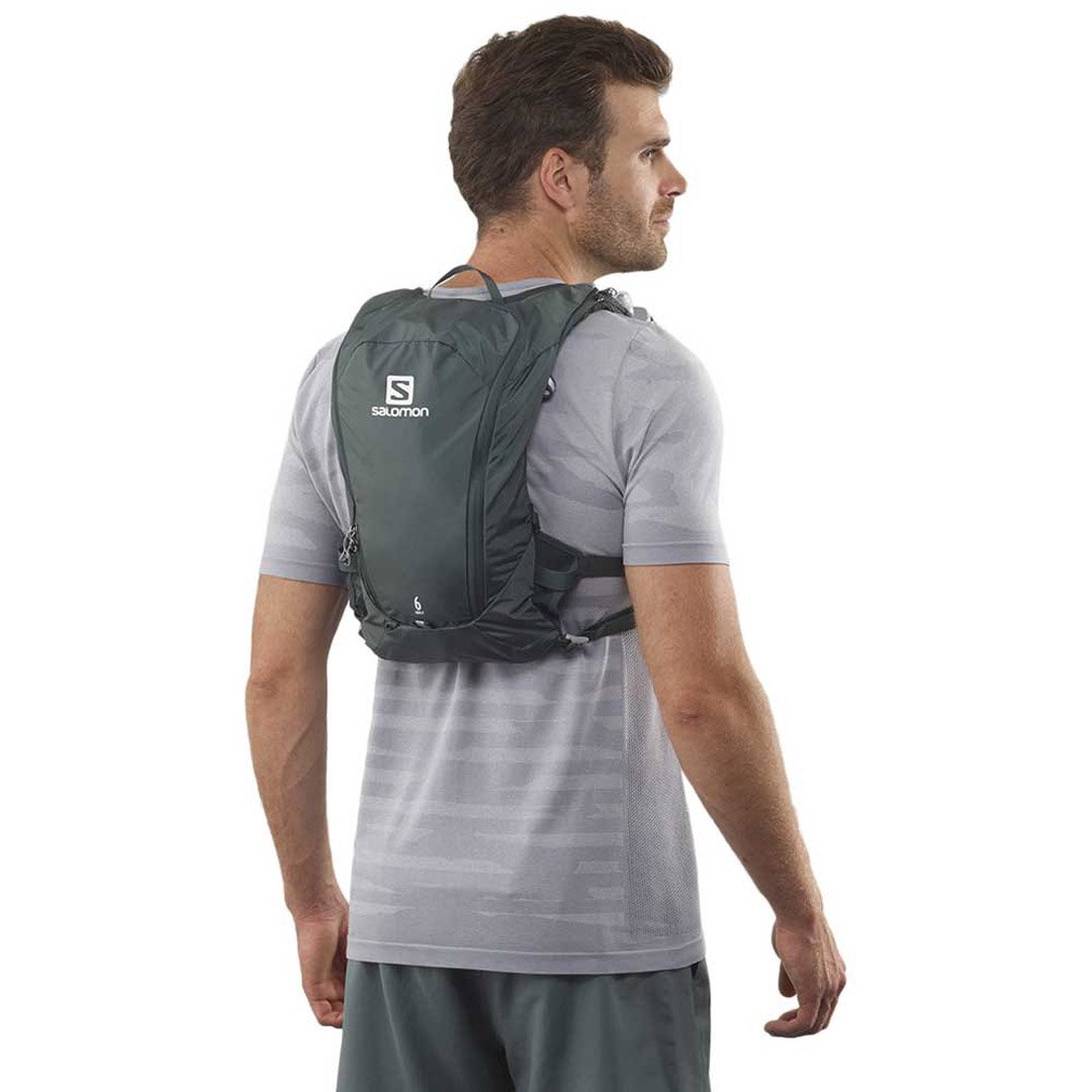 Рюкзак Salomon  Agile 6 one size gables темно-зеленый купить,NaN