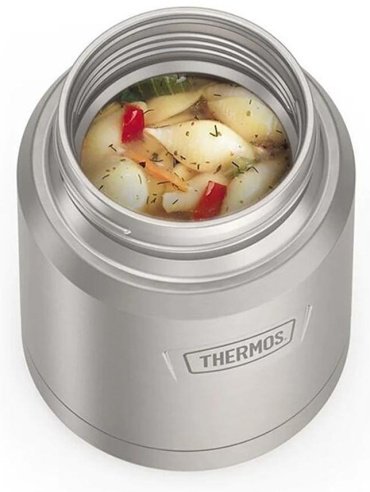 Термос для еды THERMOS IS300 0.47 л серебристый купить,NaN