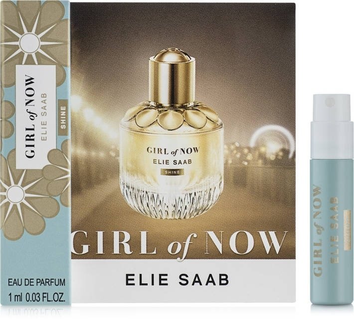 Elie Saab Girl of Now Shine парфюмерная вода EDP 1 мл, для женщин купить,3390
