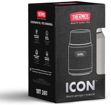 Термос для еды THERMOS IS300 0.47 л серебристый купить,NaN