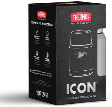 Термос для еды THERMOS IS300 0.47 л серебристый купить,NaN