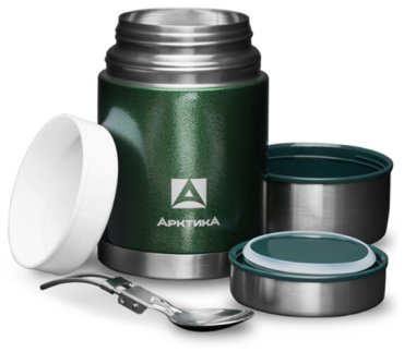 Термос для еды Арктика 0.8 л 306-800А зеленый купить,NaN