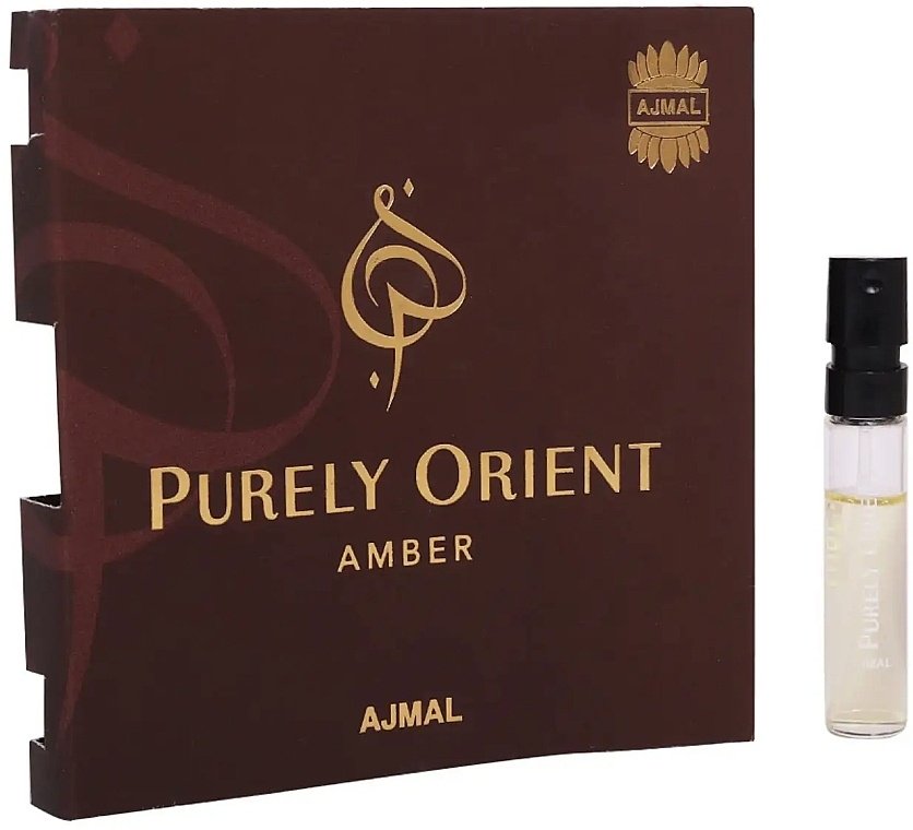 Ajmal Purely Orient: Amber парфюмерная вода EDP 1.5 мл, унисекс купить,3390