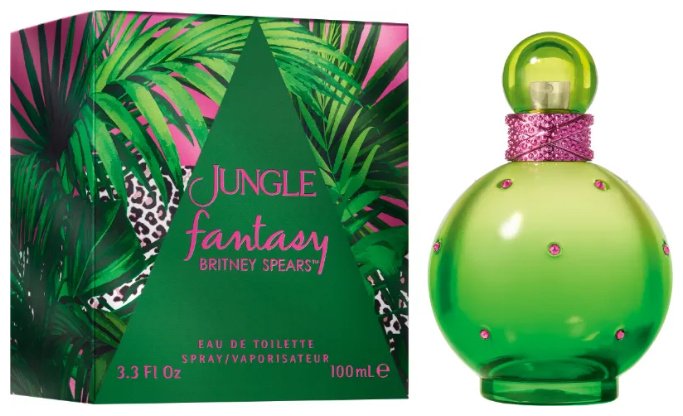 BRITNEY SPEARS Jungle Fantasy туалетная вода EDT 100 мл, для женщин купить,24290