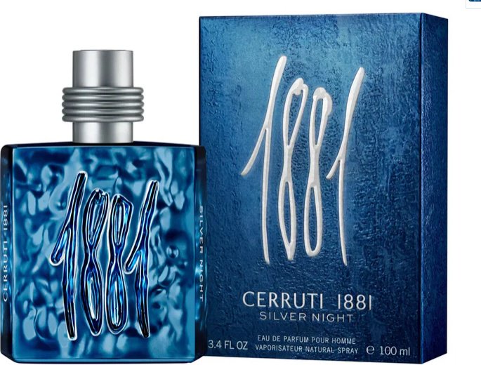 Cerruti 1881 Silver Night парфюмерная вода EDP 100 мл, для мужчин - ForteMarket Cerruti 1881 Silver Night парфюмерная вода EDP 100 мл, для мужчин купить,26590