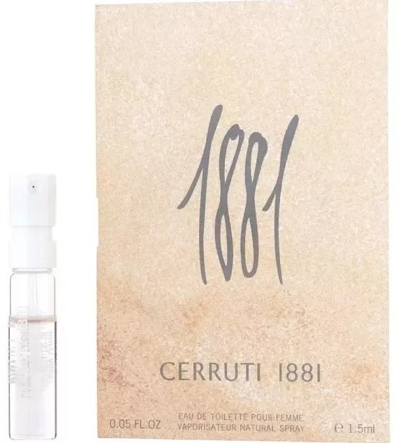 Cerruti 1881 туалетная вода EDT 1.5 мл, для женщин купить,3390