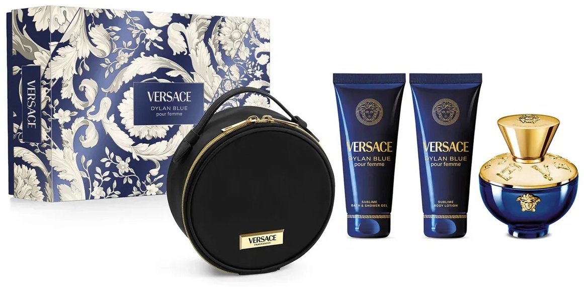Versace Dylan Blue парфюмерный набор 100 мл, для женщин купить,99190
